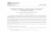 Pandemic influenza preparedness: sharing of influenza ... · in order to resume its discussions. 4. The Director-General herewith submits the report on progress of the Intergovernmental