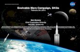 National Aeronautics and Space Administration Evolvable ...mepag.jpl.nasa.gov/meeting/2015-02/03a-bussey-mepag-150220.pdfNational Aeronautics and Space Administration Evolvable Mars