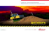 Leica Geosystems · Leica Geosystems gives you instant real-time access to project statistics in the field, ... for more than 350m working range with TPS in one-person mode Leica