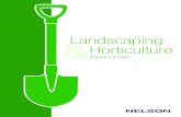 Landscaping Horticulture - Nelson · Landscaping: Principles & Practices, Seventh Edition, provides students with the information needed to be successful in the classroom and the