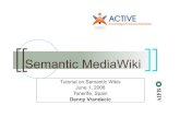 Semantic MediaWiki · Semantic MediaWiki (SMW) Create instance data with in the wiki ... Open source and well documented ... you forget your password) If you forgot your password,