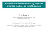 Bond-selective chemical reactivity from first principles: methane … · 2016-05-06 · Bond-selective chemical reactivity from first principles: methane on metallic surfaces Ariel