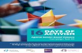DAYS OF ACTIVISM - MAV website · region (NMR) of Melbourne to participate in the 16 Days of Activism Against Gender-Based Violence Campaign (16 Days Campaign). This tool kit summarises