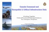 Working Together Federal/Provincial/Municipal/Industry for ...€¦ · Op OCEAN VIGILANCE Turbot War Grand Banks, NF Op WALLABY Gustavesen Lake, BC 1996 Op SAGUENAY Flood Saguenay,