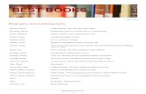 Biography and Autobiographybrooklinesummerreading.weebly.com/uploads/8/0/1/5/801512/...V. 2003 2015 Biography and Autobiography Bardoe, Cheryl Gregor Mendel: The Friar Who Grew Peas