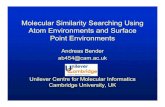 Molecular Similarity Searching Using Atom Environments and Surface Point Environmentscisrg.shef.ac.uk/shef2004/talks/ABender.pdf · 2004-04-27 · Molecular Similarity Searching Using
