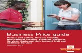 Parcels and Letters, Product Portfolio, International Services, Franking, Response ... · 2019-09-04 · 2 Royal Mail Business Price Guide September 2019 royalmail.com royalmail.com