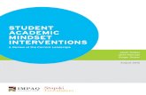 STUDENT ACADEMIC MINDSET INTERVENTIONS student academic mindset...3 student academic mindset interventions: a review of the current landscape table of contents section i: definition