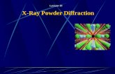 Powder Diffraction Methods - hostgator.co.inover 80,000 data entries in the International Powder Diffraction File (PDF) database, complied by the Joint Committee for Powder Diffraction