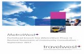 Portishead branch line (MetroWest Phase 1) Revised ... · Revised Statement of Community Consultation – September 2017 . 2 Portishead branch line (MetroWest Phase 1) North Somerset
