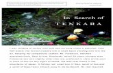 IInn SSeeaarrcchh ooff TTEENNKKAARRAA - Tenkara€¦ · A fishing rod, small box of flies, spool of line and ... method of flyfishing that uses only a long rod, line and fly -- no