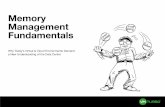 Memory Management Fundamentals - Turbonomic · Memory Management Fundamentals Memory Over-Commitment 3. Memory Ballooning Memory Ballooning occurs when a host is running low on available
