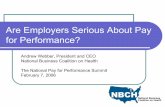 Are Employers Serious About Pay for Performance? · Five Pillars: 1. Performance Measurement 2. Transparency and Public Reporting 3. Payment Reform 4. Informed Consumer Choice 5.