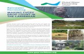 MAKING EVERY DROP COUNT IN THE CARIBBEAN... · building awareness of the benefits of RWH in the Caribbean. With many poor and rural communities throughout the Caribbean living without