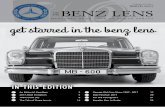 March 2017 Benz Lens - Mercedes-Benzmbcsa.wordpressclub.mercedes-benz-clubs.com/wp-content/...Benz Lens MeRCeDes-Benz CLUB OF sOUTH AFRICA Volume 32 | No. 1 March 2017 DIE THE IN THIS
