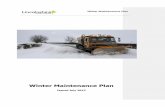 Winter Maintenance Plan - lincolnshire.moderngov.co.uk · Winter maintenance operations comprise precautionary salting and ... It is not realistic to treat the entire county’s 8,960