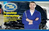 Franchise Information - Rapid Tune · investment includes an initial Franchise Fee, estimates for basic store fit-out, initial stock requirements, business management system, stationery,