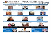BEST OF THE BEST - Castle Rock Chamber of …...Keller Williams Ac"on Realty Ping Lee Jung Volunteer of the Year Award Nominees: Small Business of the Year Award Nominees: John Kokish