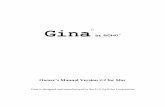 Gina Mac Manual Version 2 - Echo Digital Audiofiles.echoaudio.com/manuals/gina_mac_manual.pdf · Gina by ® Owner’s Manual Version 2.2 for Mac Gina is designed and manufactured