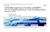 zOSMF Implementation and Configuration...z/OSMF V1.12 Implementation and Configuration IBM z/OS Management Facility The IBM z/OS Management Facility is a new, product for z/OS that