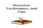 Revision Techniques and Tips - Holy Trinity Catholic ...holytrc.com/.../11/Revision-Techniques-booklet.pdf · Memory Magic Whatever your personal learning style, there are memory