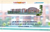 SANSKAR SCHOOL NEWSLETTER JUNE 2020 VOLUME 1sanskarjpr.com/img/NEWSLETTER IBDP JUNE 2020 VOLUME 1.pdf · SEMINAR/WEBINAR ATTENDED IN THE MONTH OF MARCH, APRIL AND MAY – 2020 . All
