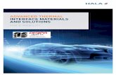 ADVANCED THERMAL INTERFACE MATERIALS AND SOLUTIONS… · 2019-02-08 · ADVANCED THERMAL INTERFACE SOLUTIONS FOR E-MOBILITY STRIVING FOR OPTIMIZED THERMAL SYSTEMS Innovative heat