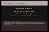 Algebra II, Module 1 Student File A - Greeley Schools · Eureka Math™ Algebra II, Module 1 Student File_A ... This book may be purchased from the publisher at eureka-math.org A