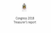 Congress 2018 Treasurer’s report - assets.rslnsw.org.au · •Bergin Inquiry –Conduct of fundraising, Spending of RSL funds, Director fees, cover up, management of trusts •ACNC