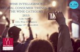 WINE INTELLIGENCE GLOBAL CONSUMER TRENDS & THE WINE … · “Sofar Sounds” originated in London, set up to bring the magic back to live music by hosting secret, intimate gigs in