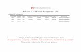 Autumn 2019Finals Assignment List - University Registrar · Autumn 2019Finals Assignment List SUBJECT: ACADAFF CLASS NBR NUMBER CMPNT EXAM DATE EXAM START TIME EXAM END TIME EXAM