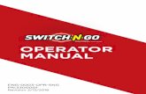 OPERATOR MANUAL - Switch-N-Go®...The operator manual is not a training manual. It is a guide to help trained and authorized operators safely operate this Switch-N-Go® hoist system