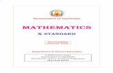 Learn Maths Online and Maths Solutions for classes 6th to 12th - … · 2013-01-11 · X Std. SYLLABUS Topic Content Expected Learning Outcomes Transactional Teaching Strategy No.