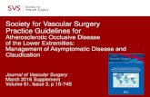 Society for Vascular Surgery Practice Guidelines for LE Slide Set.pdf · Journal of Vascular Surgery , Volume 61 , Issue 3 , 2S - 41S.e1 Society for Vascular Surgery practice guidelines