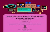 ANALYTICS EMPLOYMENT LANDSCAPE - Imarticus · Enterprises are now increasingly outsourcing the data analytics processes to talent-rich, cost-efficient regions such as India. The global