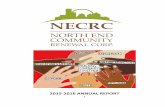 2015-2016 ANNUAL REPORT - NECRCnecrc.org/wp-content/uploads/2014/08/AGM-NECRC... · Board at our Annual Strategic Planning session held March 2016. Our AGM Report highlights in more