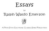 Essays - The Starry Sky Above and the Moral Life Within€¦ · Essays by Ralph Waldo Emerson ... of our life and the centuries of time. As the air I breathe is drawn from the great
