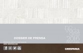 DOSSIER DE PRENSA 2016 - Infoedita...PORCELAIN TILES / FULL BODY Debido al enorme éxito obtenido por la colección de Coverlam Pirineos en su presentación en la última feria de