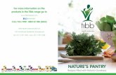 For more information on the products in the Tibb range go to · 2017-06-05 · For more information on the products in the Tibb range go to tibbhealth CALL TOLL FREE : 080022 TIBB