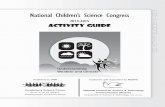 National Children’s Science Congress€¦ · National Children’s Science Congress 2014-2015 Activity Guide Published by PSF ... This Activity guidebook for Children’s Science