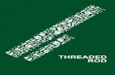 THREADED ROD - Konnect Fastening Systems · 2018-06-04 · THREADED ROD Metric Mild Steel Threaded Rod Dia. 1M L (mm) ZP HDG 3 3X1MZPTR 4 4X1MZPTR 5 5X1MZPTR 6 6X1MZPTR 8 8X1MZPTR