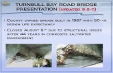 TURNBULL BAY ROAD BRIDGE PRESENTATION (updated TURNBULL BAY ROAD BRIDGE PRESENTATION â€¢ Sept . 8, 2011