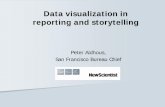 Data visualization in reporting and storytellingTableau Public Many Eyes Google Documents Gadgets (includes Motion Charts) Google Fusion Tables Free tools for online data visualization: