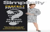 PERFECT FITGUIDE - ... size for tops, dresses, jackets & coats. There is, however, an exception. Patterns