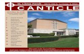 St. Cletus Parish CANTICLE · 2015-12-18 · John Garcia & Eliza Mendoza Katrina & Clint Keene Family If you have been attending St. Cletus, but have not registered as a parishioner,