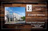 Seattle North Lynnwood - Embassy Suites by Hilton · 2018-09-05 · Seattle North Lynnwood. 20610 44th Ave West,Lynnwood Washington, 98036. 425-775-2500. Embassysuiteslynnwood.com.