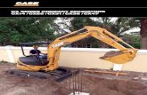 CX SERIES COMPACT EXCAVATORS CX14/ CX25/ CX31/ CX36/ … CX25... · 2016-07-21 · are as easy to trailer as a skid steer, yet have big excavator features. That’s the definition
