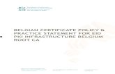 Belgian Certificate Policy & Practice Statement for … CPS V3.02...3 Belgium Root CA - CP/CPS - 2.16.56.12.1 – V3.0.2 - FINAL Belgian Certificate Policy & Practice Statement for