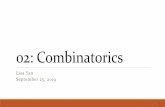 02: Combinatorics - Stanford University · Lisa Yan, CS109, 2019 Essential information Website cs109.stanford.edu Teaching Staff 3