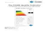 The TIOBE Quality Indicator · TIOBE Quality Indicator (TQI) The TIOBE Quality Indicator a pragmatic way of measuring code quality Document ID: TIOBE-20120718.1 Version: 4.3 (authorized)